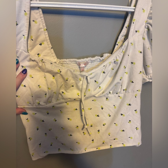 Lottie Moss Lemon Pattern Top - Picture 3 of 4